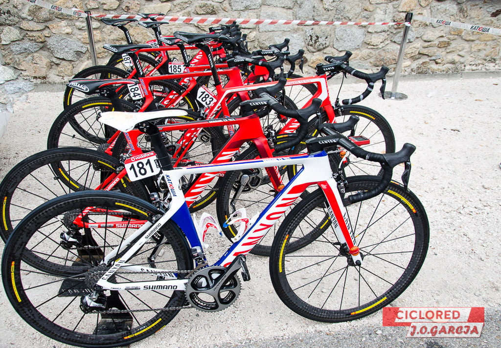 Las bicicletas de La Vuelta 2015… envidia ¿sana?